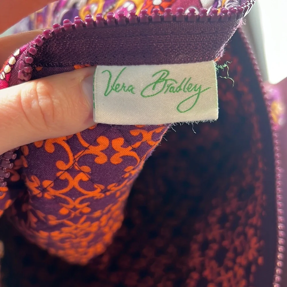 Vera Bradley Safari Sunset Duffel Tote Bag - Picture 9 of 10